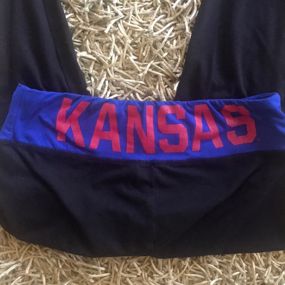 Kansas Jayhawks yoga/work out pants - Picture 3 of 3